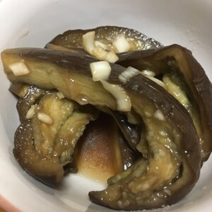 レンジで簡単！蒸しなすの中華風サラダ♪